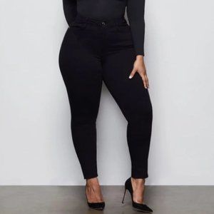 Good American GOOD LEGS Black Size 16 NWT